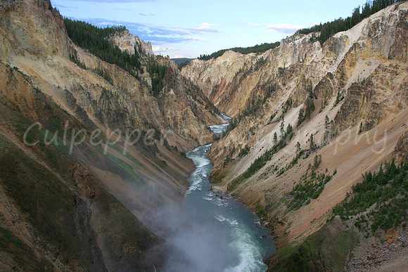 Looking Down the Canyon