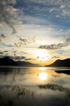 Sunset on Turnagain Arm