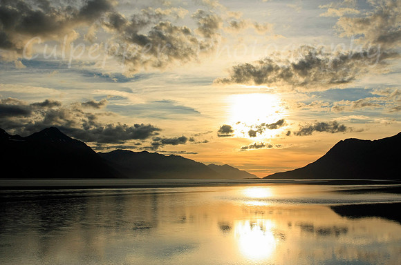 Sunset on Turnagain Arm 2