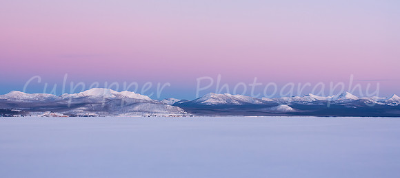 Absaroka Mountain Sunset