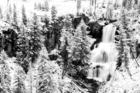 Undine Falls B+W