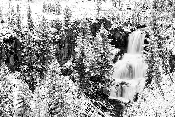 Undine Falls B+W