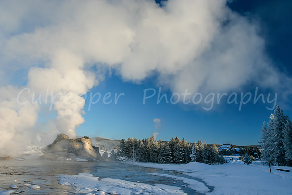 Castle Geyser with OFI