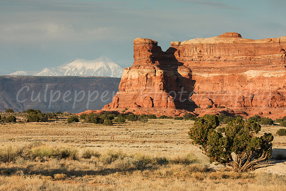 LaSal Mountain, Red Rock