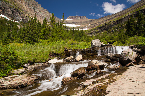 High Mountain Cascades