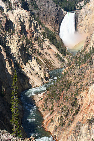 Lower Falls of the Grand Canyon
