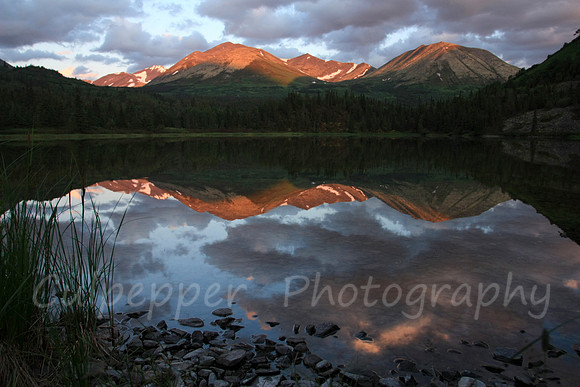 Swan Lake Sunset