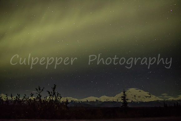 Aurora over Denali